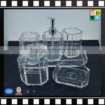 new arrival acrylic cup custom design acrylic dispenser fashion design acrylic hotel supplies made in China wholesale