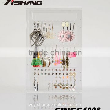 Custom Pegboard Turnable Acrylic Display Racks For Earring