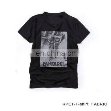 Recycle Pet t-shirt,RPET FABRIC T-shirt