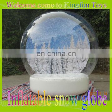 2013 Winter inflatable snow globe ball for New year