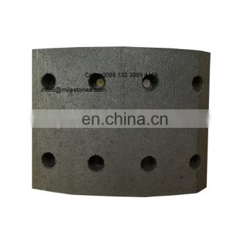 Auto spare parts 19934 truck brake drums lining