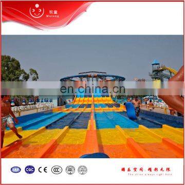 Hot Sale Family Fun Fiberglass High Speed Water Park Slides