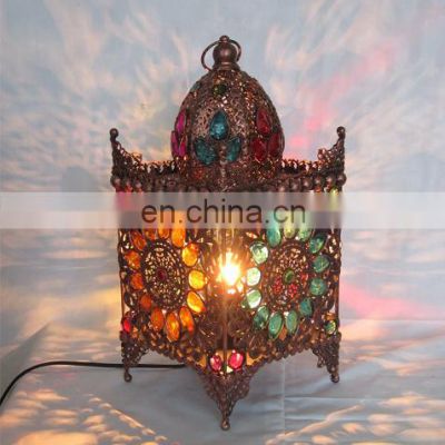 Moroccan Handmade Turkish Lamps With Stained Luxury Table Lamp Led Moroccan Lamp For Home