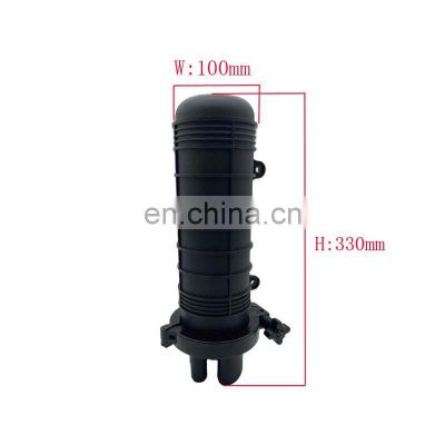 Dome Type Vertical 1 inlets 3 outlets Fiber optical splice closure 12/24/48 cores Pipeline buried splice closure joint box