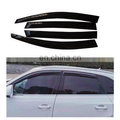 Custom Window Visor Windshield Vent Deflector Guard Sun Wind PMMA Material Auto Door Window Visors For Cars