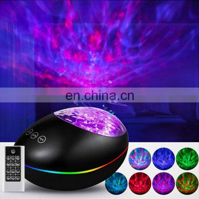 Dim Timing Led Ocean Wave Star Baby Projector Night Light With Music
