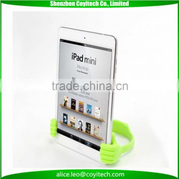 Ok thumb desk stand for iPad mini and small tablet pc, smartphones