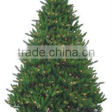2012 high class 180/210/240cm PVC/PE green christmas tree