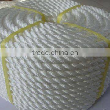 3strands twisted nylon rope