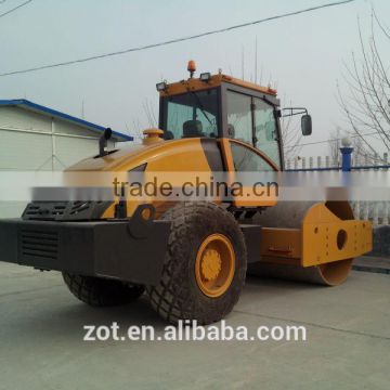 SDLG XCMG 10-18Ton Single drum Vibrating road roller with Cummins/Shanghai diesel engine for Exporting