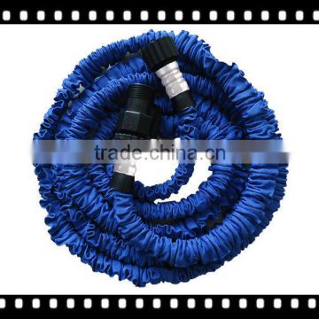 25FT Blue UK 2 Layers Latex Expandable Hose & Extension Pipe Tube Garden Hose