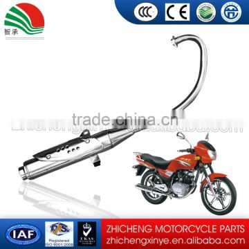 universal Zhicheng motorcycle muffler for wholesale
