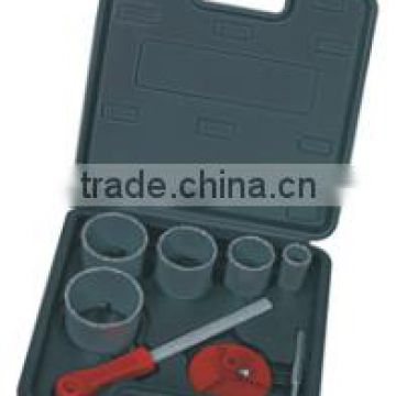8Pcs Tungsten carbide gritted hole saw kit