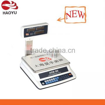Stainless Steel--electronic price scales ACS-30