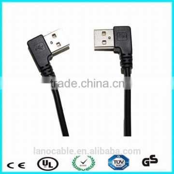 ROHS 3ft 90 degree usb data charge cable
