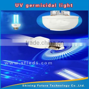 15w all-in-one ultraviolet germicidal killing light lamp/Luce UV germicida for kitchen disinfectionon