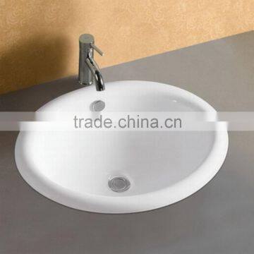 Round Ceramic Modern Counter Basin