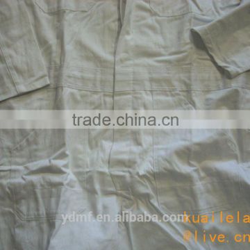 safety 100% COTTON BEIGE Coveralls for europe market,Netherlands coverall,coverall for oil and gas