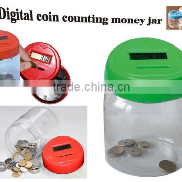 Digital money saving jar