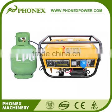 China 5000W LPG Gasoline Generator 5.5KVA Natural Gas Generator with Factory Price