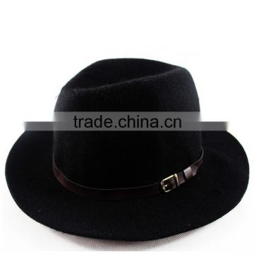 vintage brim hats customize fedora hat man wool felt hats