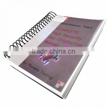 book for car lock instruction of the car lock structure