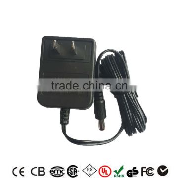 12V 500mA AC/DC Power Adapter for US JP with UL PSE Approval