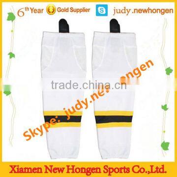 wholesale mens white hockey socks, custom logo hockey socks