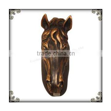 Shabby Chic bronze horse home decor
