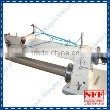long arm sewing machine for filter bags