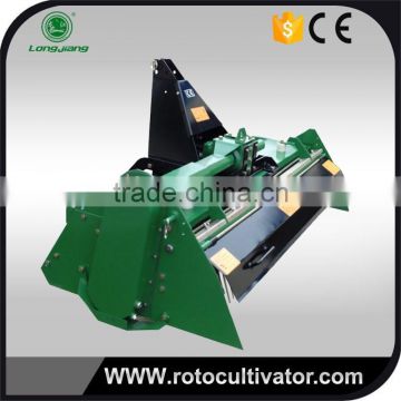 Agricultural tractor rotary hoe