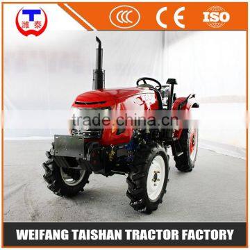 Tread adjustable compact tractor