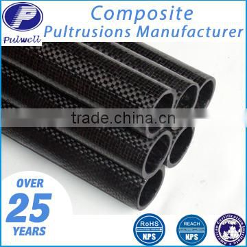 corrosion-proof high strength light weight winding carbon fiber tube