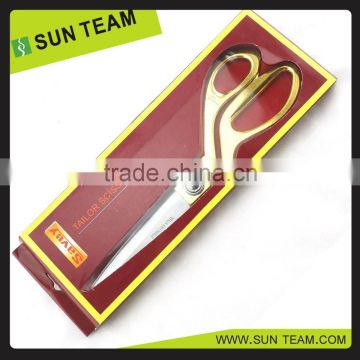 ST008A 9-1/2" HIGH full stainless steel gold scissors