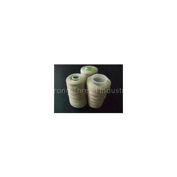 Beige 100% Polyester Sewing Thread For Leather Garments Tkt-30