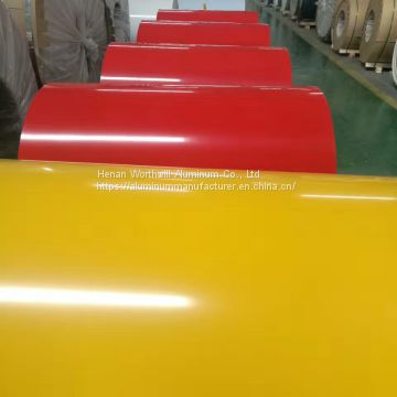 PE/PVDF color coated aluminum coils exporters