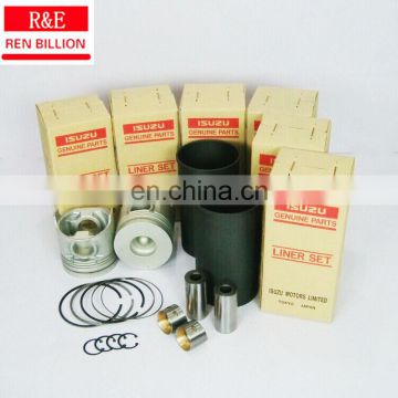 6HK1/9760 engine liner kits/cylinder liner/piston for ISUZU OEM:1-87812211-2