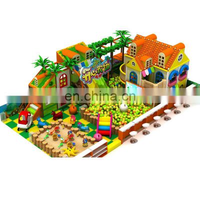 Best sale factory direct Commercial kids custom plastic indoor playground with slide