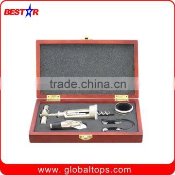 Popular Wine Tool Set with Wooden Box