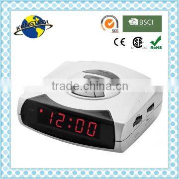 High Quality snooze function AM FM PLL Alarm Clock Radio