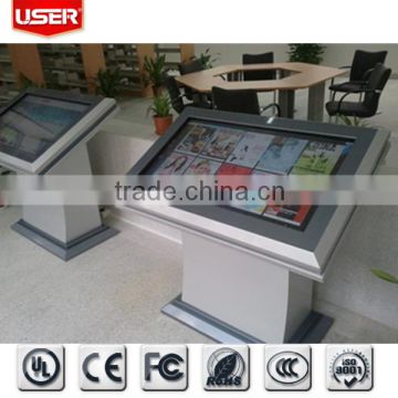 Lowest price metro 46inch lobby touch screen kiosk WIFI muli function