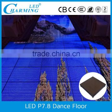 color changing dance floor displays for disco stage