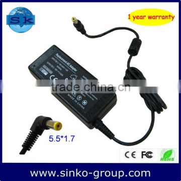 notebook adapters for acer 19V 3.42A 65W 5.5*1.7mm