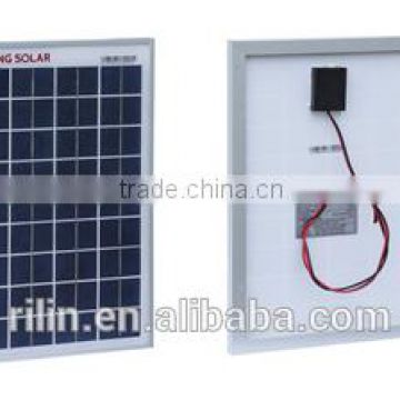 High quality low price elaborate process perfect service Chinese 18V 10W poly solar panel