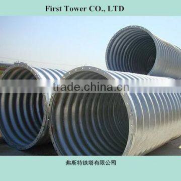 water conveyance corrugated culvert pipe