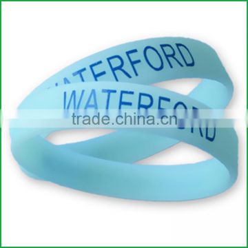 2016 Eco-friendly silicone printing wristband