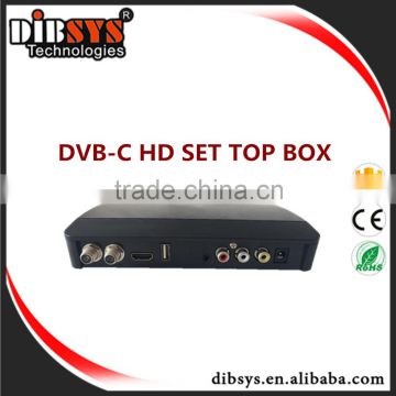 NEW H.264, MPEG-2 /MPEG-4 DVB-C HD STB