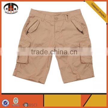 Hot Sale Custom 3/4 Cargo Chino Shorts Mens with OEM Service
