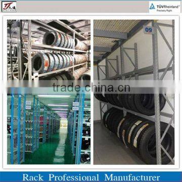 Adjustable Cold-rolled Steel auto rim rack, tire racks