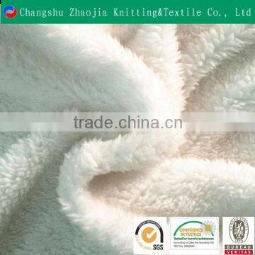 Wholesale 100 polyester sherpa fabric softly touch J091